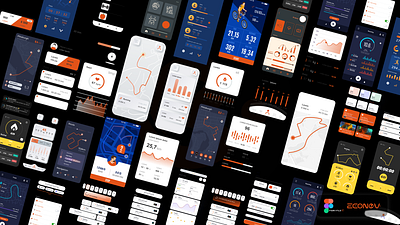 🤳 Life Tracker UI by econev app branding design econev evgheniiconev figma graphic design illustration ios iu lizzardlab logo mobile tracker ui ux vector