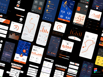 🤳 Life Tracker UI by econev app branding design econev evgheniiconev figma graphic design illustration ios iu lizzardlab logo mobile tracker ui ux vector