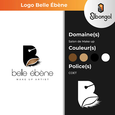 Logo Belle Ebene branding graphic design logo