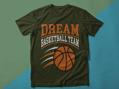 dream basketball. 3d animation best t shirt branding desiign favourite t shirt graphic design logo motion graphics t shirt tshirt typography vector
