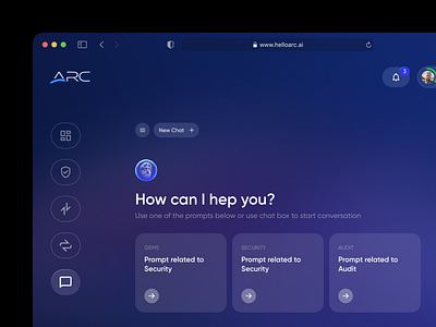 Archimedes AI | Web3 AI assistant ai ai chat chatbot crypto crypto assistant farm flat ui floating sidebar generative ai generative assistant product design prompt sidebar swap swap ui web3 web3 assistant web3 prompt