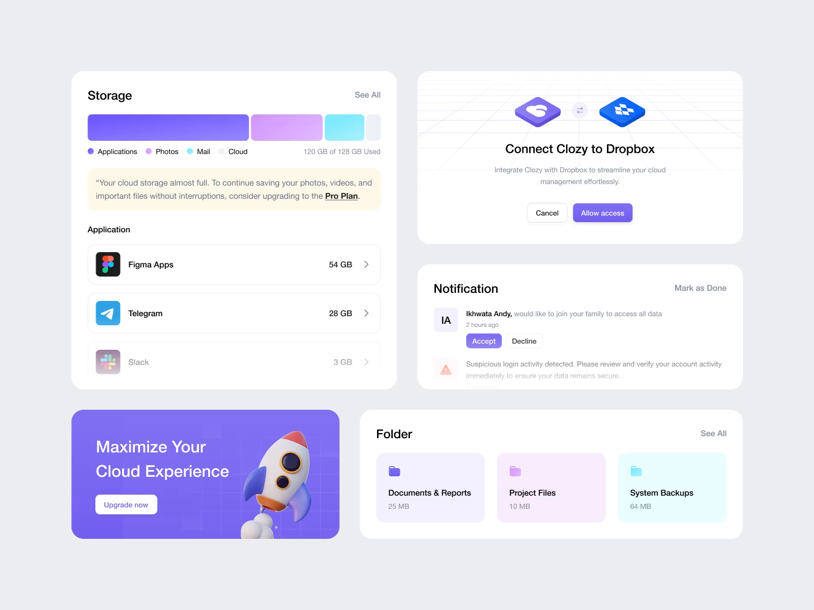 Clozy - Cloud Platform Component By Dipa Product For Dipa Inhouse On 