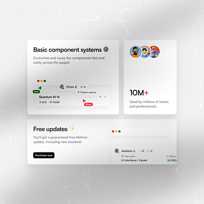 Bento Card app bento bento card bento design design figma layout minimal product design shadow ui ui design user interface ux web web app web design website white whitespace