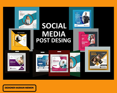 SOCIAL MEDIA POST DESIGN (ADOBE ILLUSTRATED) adobe illustrator adobe photo shop branding design graphic design media post my work post social media ui