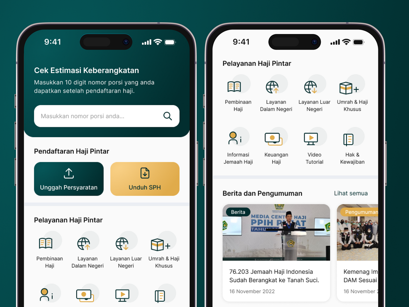 Redesign the quot Haji Pintar quot app by Resa Endrawan on Dribbble Redesign the quot Haji Pintar quot app by Resa Endrawan on Dribbble