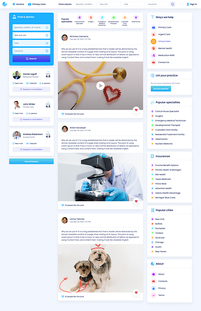 Medical Dashboard (Screen 1) app dashboard dashboard medical dashboard ux ui web app design web app ux ui