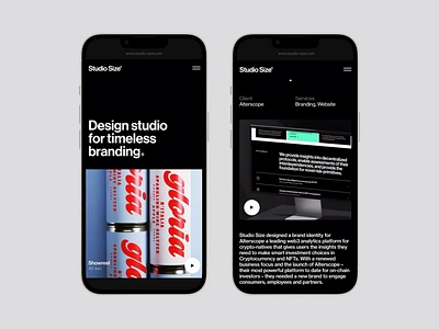 www.studio-size.com art direction branding design graphic design layout motion graphics typography ui ux website