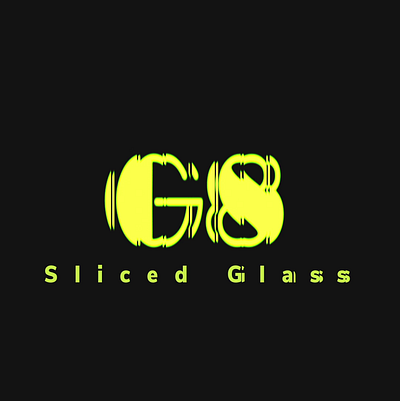 Sliced Glass motion graphics