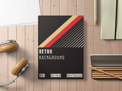 Retro Background.Vintage Colorful Cover 80s abstract art background banner brochure colorful concept cover geometric graphic graphic design modern pattern poster print retro simple vintage wallpaper