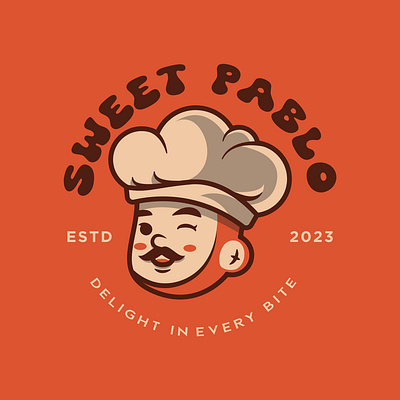 Sweet Pablo graphic design logo