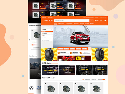 Automobile parts auto automobile automobile marketplace automobile technology automobile website automotive branding buy car car design graphic design landing page rent a car ui uiux user experience ux website