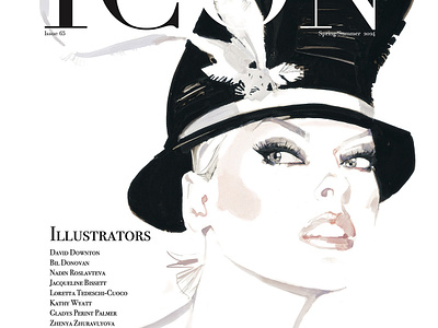 An ICON X Katharine Asher fashion inspiration interviews magazine