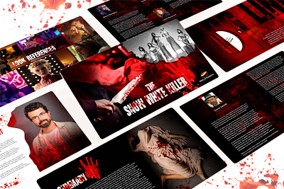 The Snow White Killer Movie Pitch Deck creative movie pitch deck creative presentation murder film deck pitch deck pitch deck design presentation presentation design thriller pitch deck