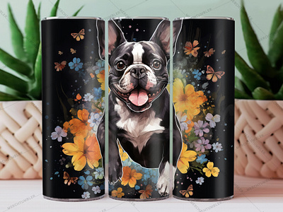 Black Dog Jumping Skinny Tumbler Wrap 20 oz tumbler 30 oz tumbler black dog black dog tumbler color image custom tumbler design design vector art dog tumbler floral vector art illustration jumping tumbler skinny tumbler sublimation tumbler art tumbler design tumbler sublimation tumbler warp vector art waterslide tumbler