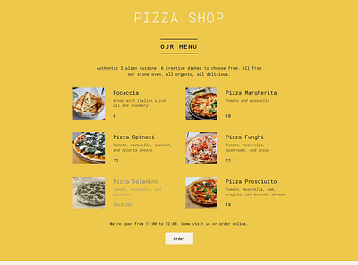 Pizza Shop 3d branding graphic design logo ui