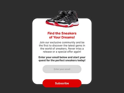 #016 Pop-up Overlay 004dailyui 006dailyui graphic design ui