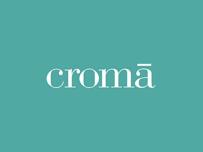 Croma branding graphic design