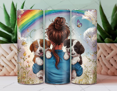 Teal Dog Mom Skinny Tumbler Wrap 20 oz tumbler 30 oz tumbler color image custom design design design tumbler dog mom design dog mom vector art illustration skinny tumbler sublimation teal tumbler teal vector tumbler tumbler art tumbler design tumbler sublimation tumbler warp vector art vector art tumbler waterslide tumbler