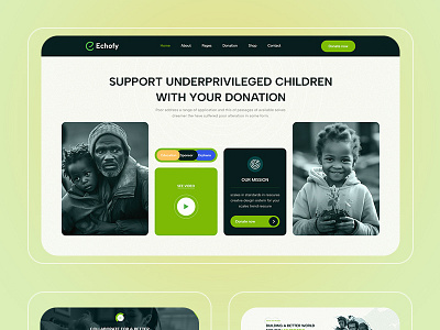 Echofy Non Profit Charity WordPress Theme volunteer