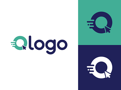 Q Online store logo design ecommerce logo q letter logo q logo shop logo