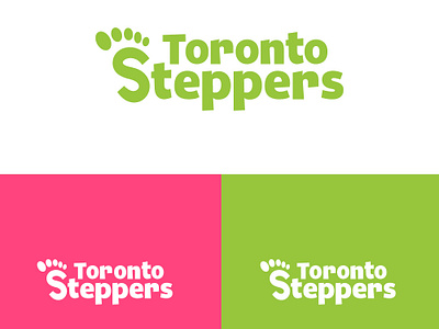 Toronto Steppers Dance brand branding dance design foot identity logo modern step