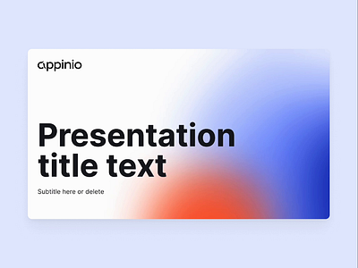 Appinio Slide Deck Template design flexible google slide grid gslide layout master minimal presentation simple slide deck slides system template variation