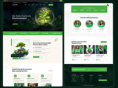 Echofy – Environment, Ecology & Solar Energy HTML5 Template renewable energy