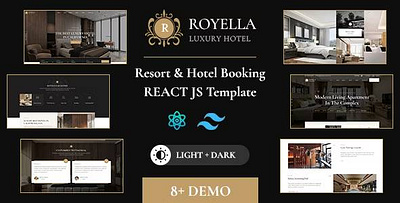 Royella – Resort and Hotel Boking React Tailwind Website Templat tour