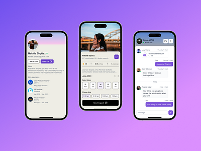 WaveSync app design branding chatapp collaboration designerhiring designthinking developerhiring digitalnomad freelance innovation productivitytools remotecollaboration techsolutions techstartup ui uiinspiration userinterface ux videocallapp visualdesign