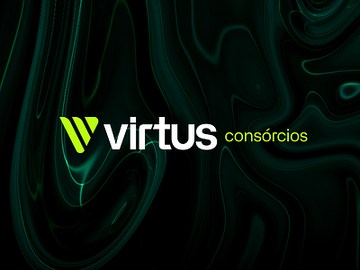 Virtus Consórcios art brand branding design graphic design logo logotype marca symbol