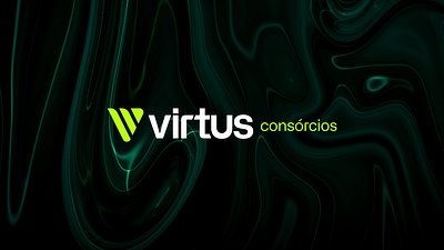 Virtus Consórcios art brand branding design graphic design logo logotype marca symbol