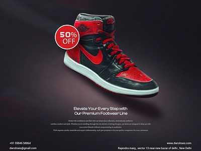 Product Advertisement Poster | Branding | Shoes Poster advertisement poster advertising graphic design illustration manipulation art design poster design product advertisement product advertisement poster product manipulation shoes advertisement poster shoes poster