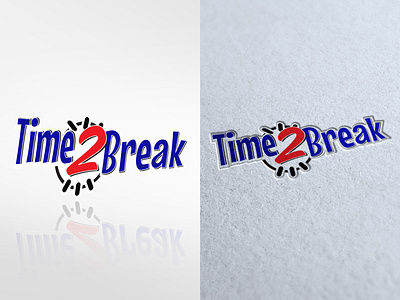 Logo - Time 2 Break chocolate brand brending chocolate chocolate design graphic design logo