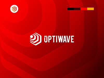 Optiwave - Brand Design brand brand design branding design graphic design illustrator kauxtick logo logo design mark visual identity