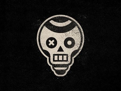 SMBLS #4 abstract branding graphic design lamp logo skull symbol texture vintage