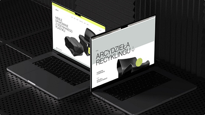 upfurn.pl 3d printing branding design furnitures lime visual identity webdesign