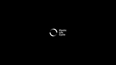 Plastic Life Cycle Company Identity brand identity branding identification logotype recycling