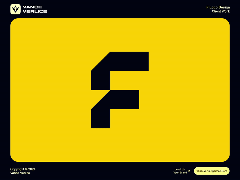 “F” Logo Animation Loop animation brand assets branding clean logo f f logo finance graphic design letter logo logo logo animation logo branding logo design logo loop minimal logo modern logo motion graphics tech logo technology logo yellow logo