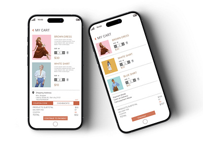 Online Shopping branding figma graphic design ui