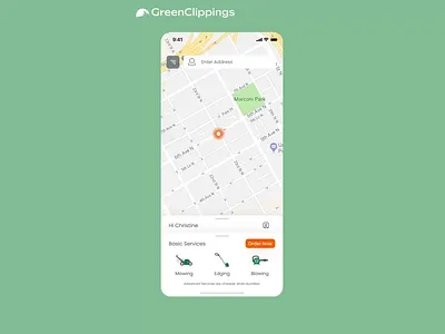 Lawn Care Services lawn care services app mobile app design uxui mobile design