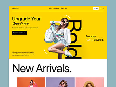 Fashion E-commerce Website Design branding colors design dribbble dribbble best shot ecommerce fashion product typography ui web webdesign webdesigner website websitedesign