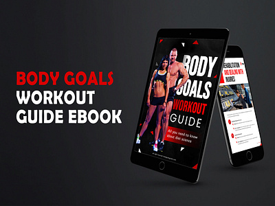 BODY GOALS WORKOUT EBOOK bra creative design ebook gra power point template ui