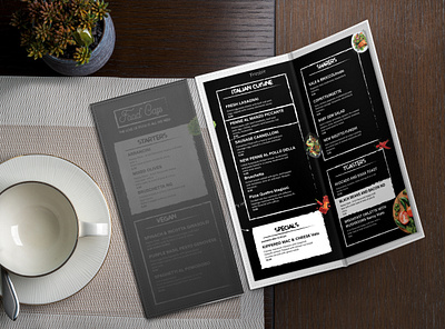 Food Menu Design branding cafe food menu graphic design restuarant