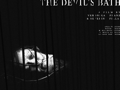 The Devil's Bath austria fan art horror horror art movie poster movie posters poster poster art posters scary shudder the devils bath the devils bath poster type