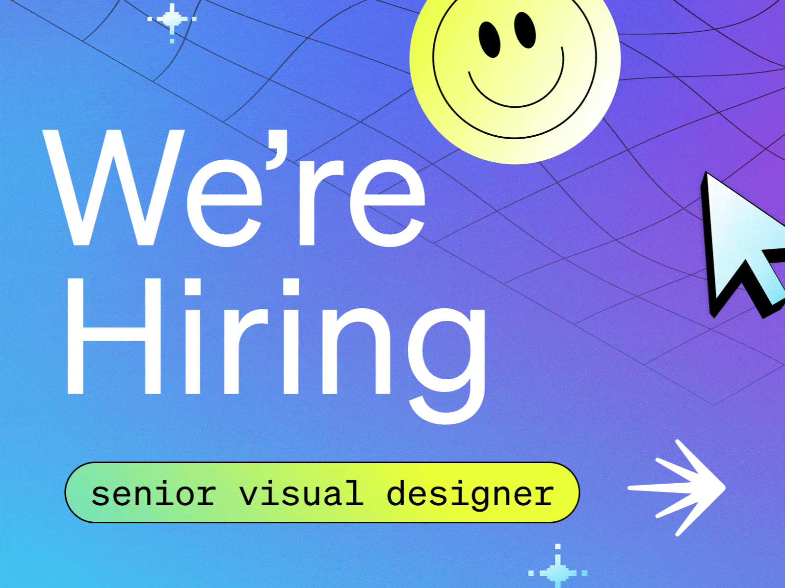 We're Hiring! apply now design design job hiring job launchdarkly senior visual designer tech job