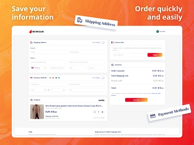 Buying Process Simplified branding brigit.dev buy buying process check out design ecommerce feature features graphic design illustration logo saas template ui ux vector