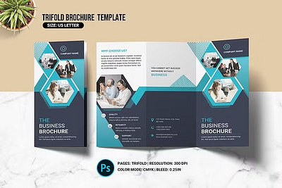 Trifold Business Brochure brochure design business business brochure business trifold clean company brochure corporate corporate brochure creative finance minimal modern multipurpose photoshop tempatel plan professional project business proposal trifold brochure trifold business brochure