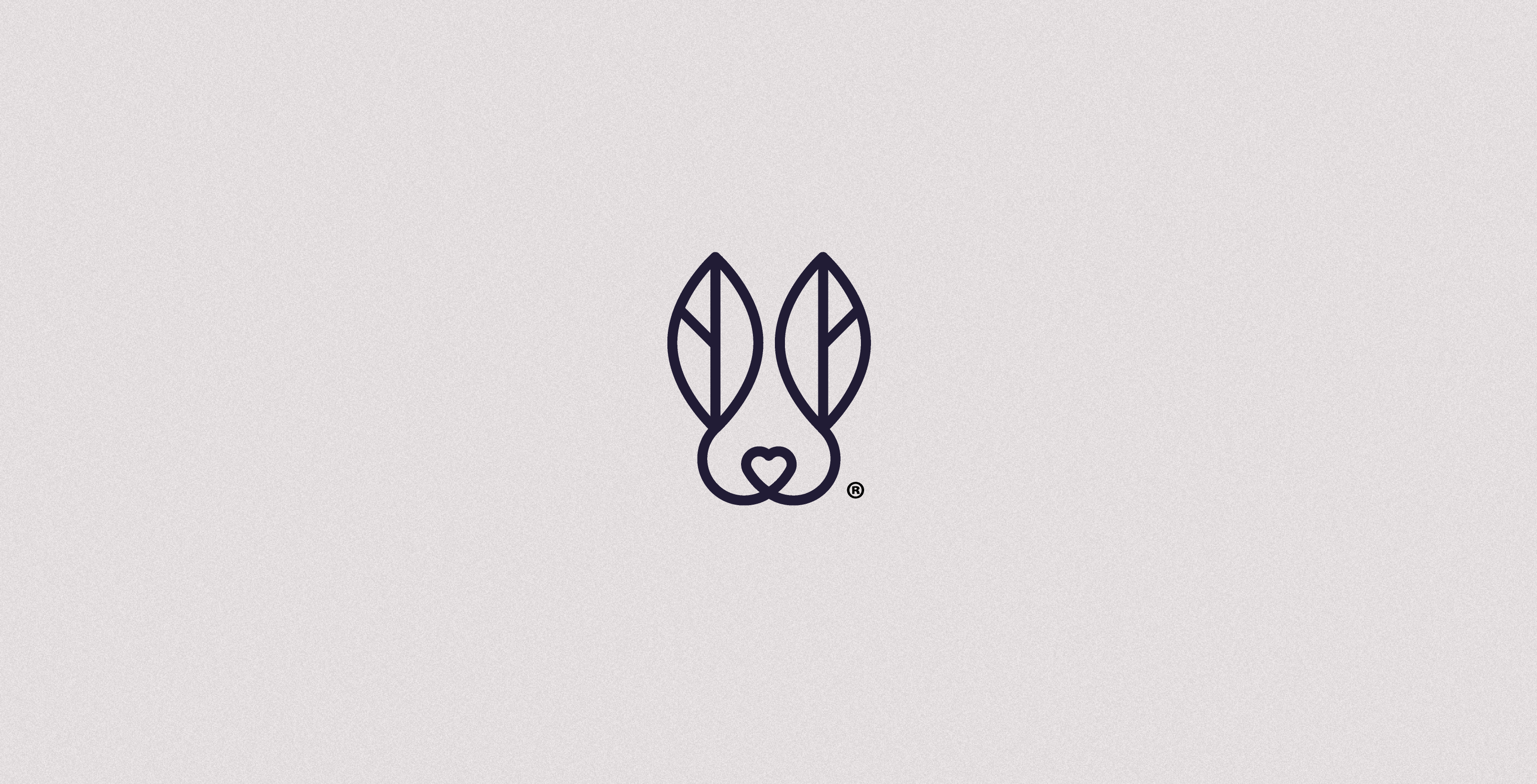 Conejo Blanco - Logo design animal logo graphic design minimalist emblem rabbit
