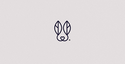 Conejo Blanco - Logo design animal logo graphic design minimalist emblem rabbit