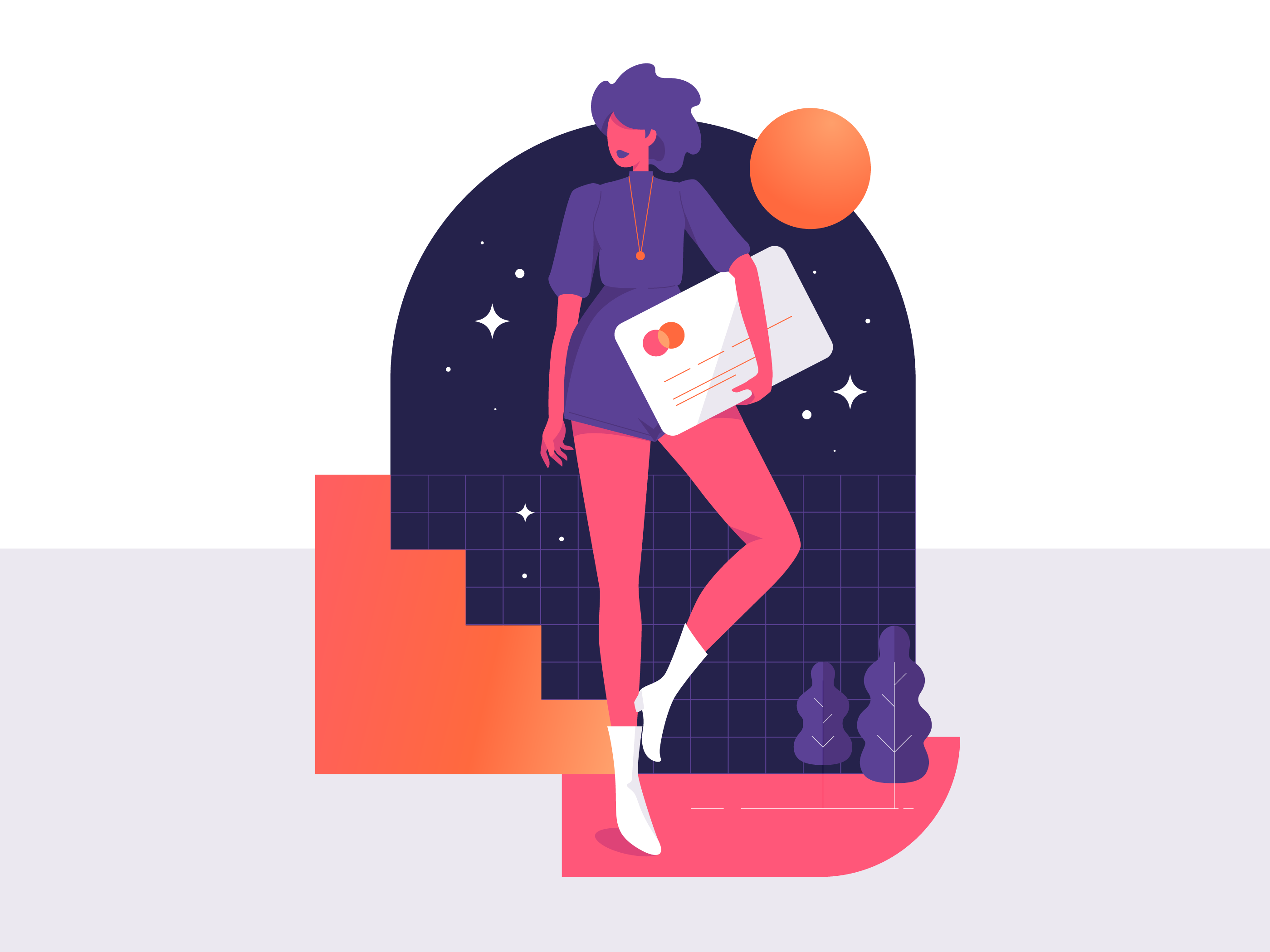 Example of Set Of Brand Illustrations